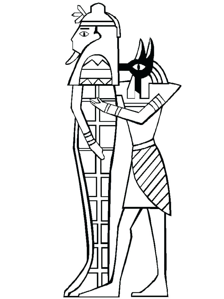 767x1024 Mummy Coloring Pages Mummy Coloring Pages Ancient River Sheets