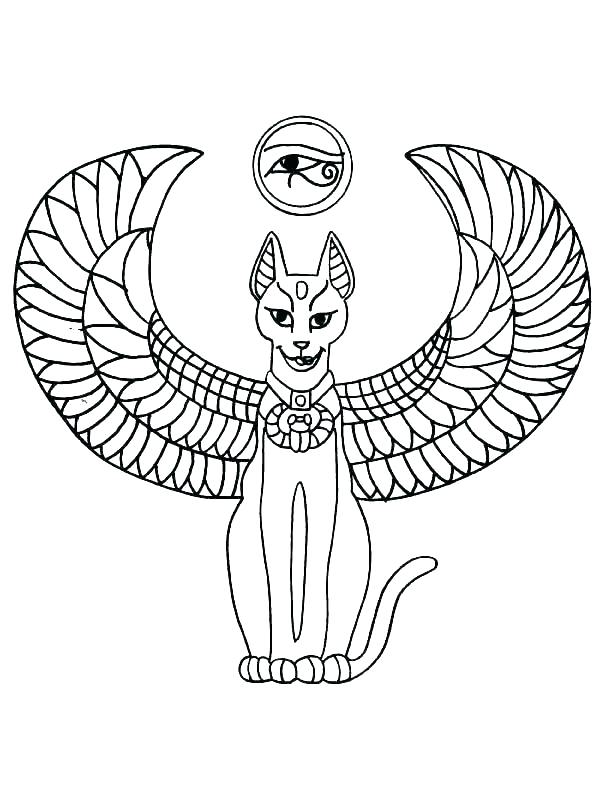 612x792 Egyptian Coloring Pages Ancient Colouring Hieroglyphics Coloring