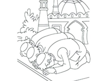 440x330 Eid Al Fitr Coloring Pages Kids