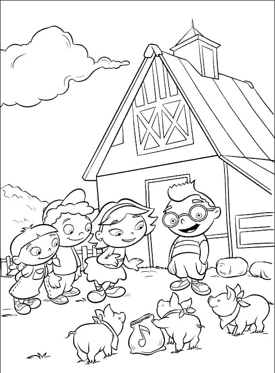 567x770 Disney Junior Little Einsteins Coloring Pages Little Colouring