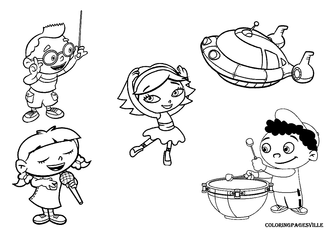 1169x827 Little Einsteins Coloring Pages Lovely Little Einsteins Coloring