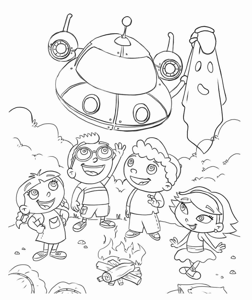 1000x1193 Little Einsteins Coloring Pages Printable Coloringstar Exceptional
