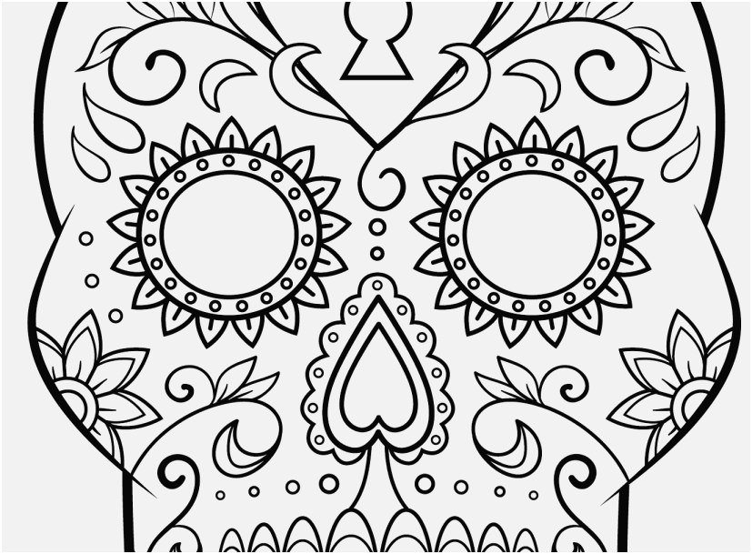 827x609 Dia De Los Muertos Coloring Pages Stock Day Of The Dead Sugar