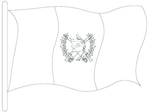500x376 El Salvador Flag Colouring Page Kids Coloring Pages How Wisekids
