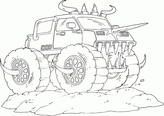 El Toro Loco Coloring Pages