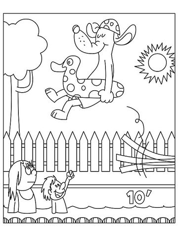 360x480 Printable Summer Coloring Pages