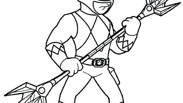 585x329 Power Rangers Colouring Pictures Mighty Power Rangers Coloring