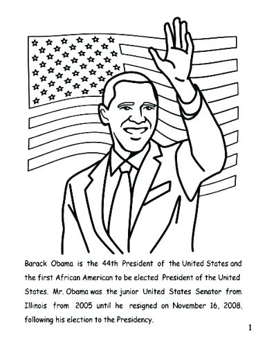386x500 President Obama Coloring Page Coloring Pages Awesome Websites