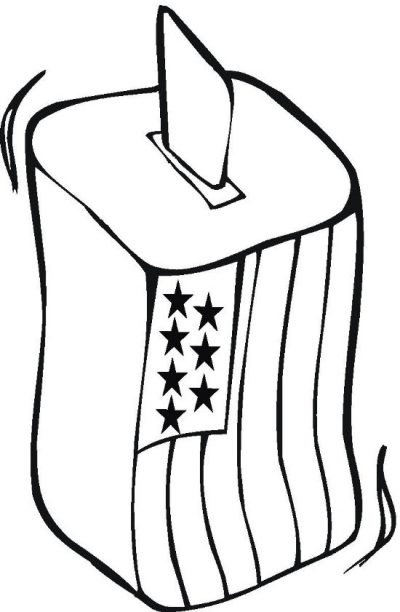 400x612 Election Coloring Pages