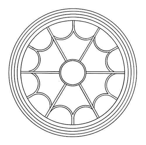 500x496 Mandala Coloring Pages Kids World Crafty