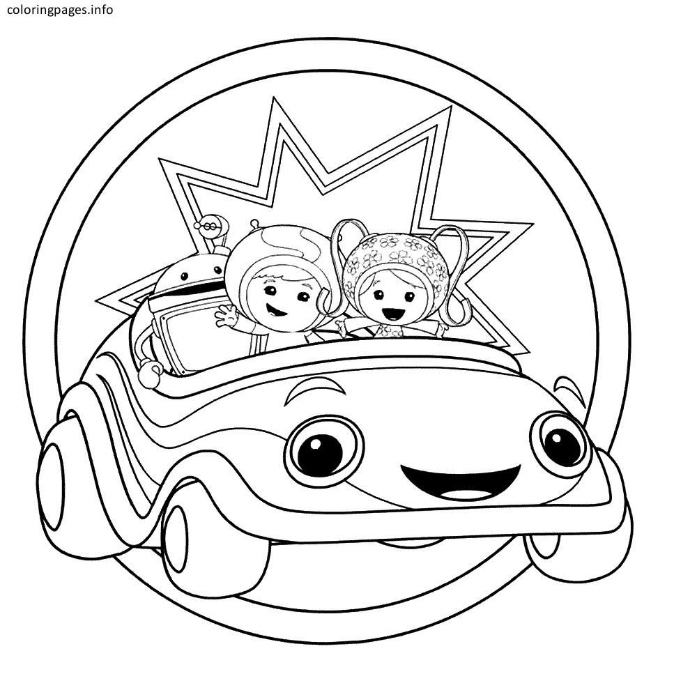 1000x1000 Team Umizoomi Coloring Pages Free Coloring Pages