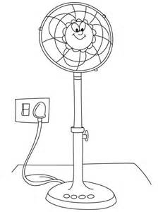 231x300 Coloring Pages Of Electric Fan Collection