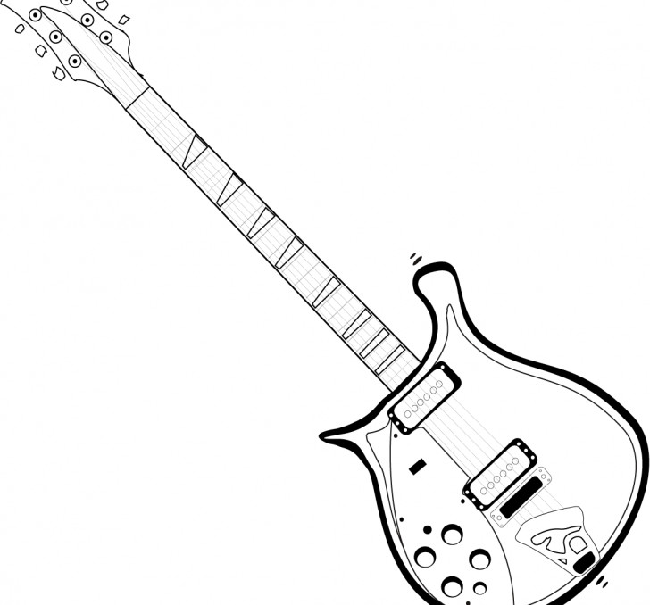 728x678 Guitar Coloring Page Beautiful Guitar Coloring Pages Free Guitar