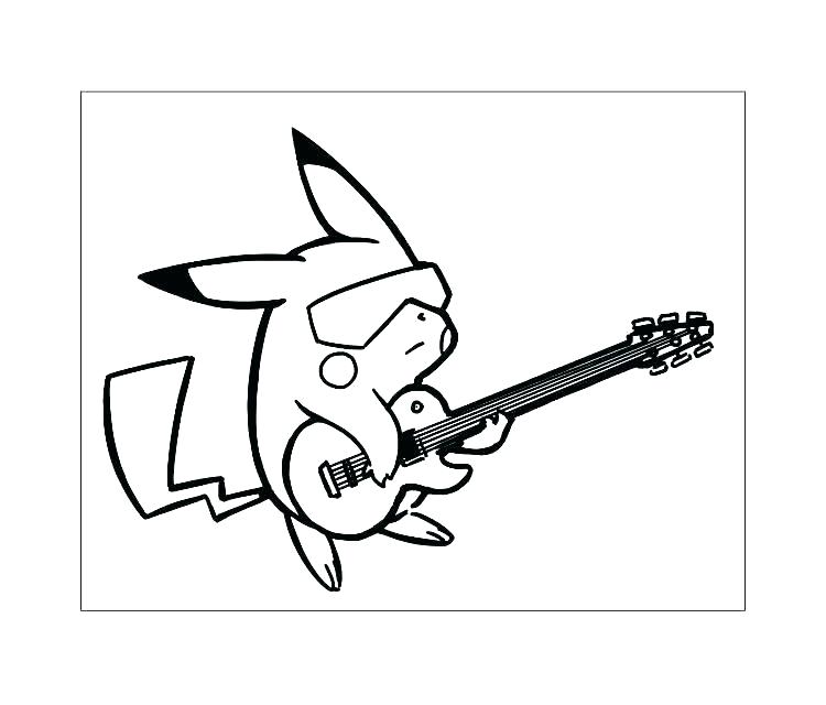 750x640 Guitar Coloring Page Electric Guitar Coloring Pages Free Guitar