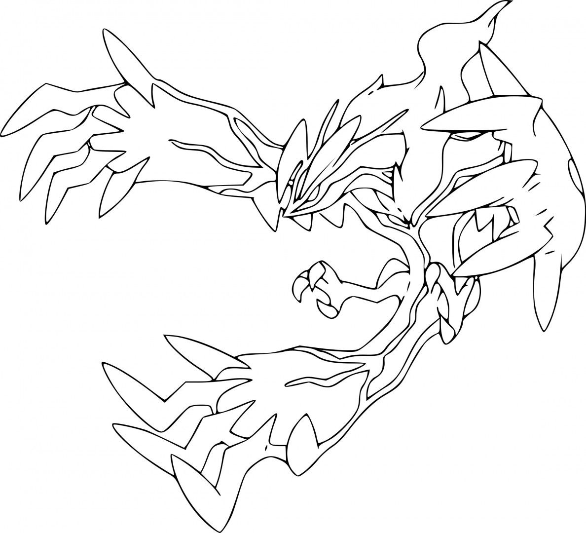 1188x1080 Yveltal Coloring Pages Colorings