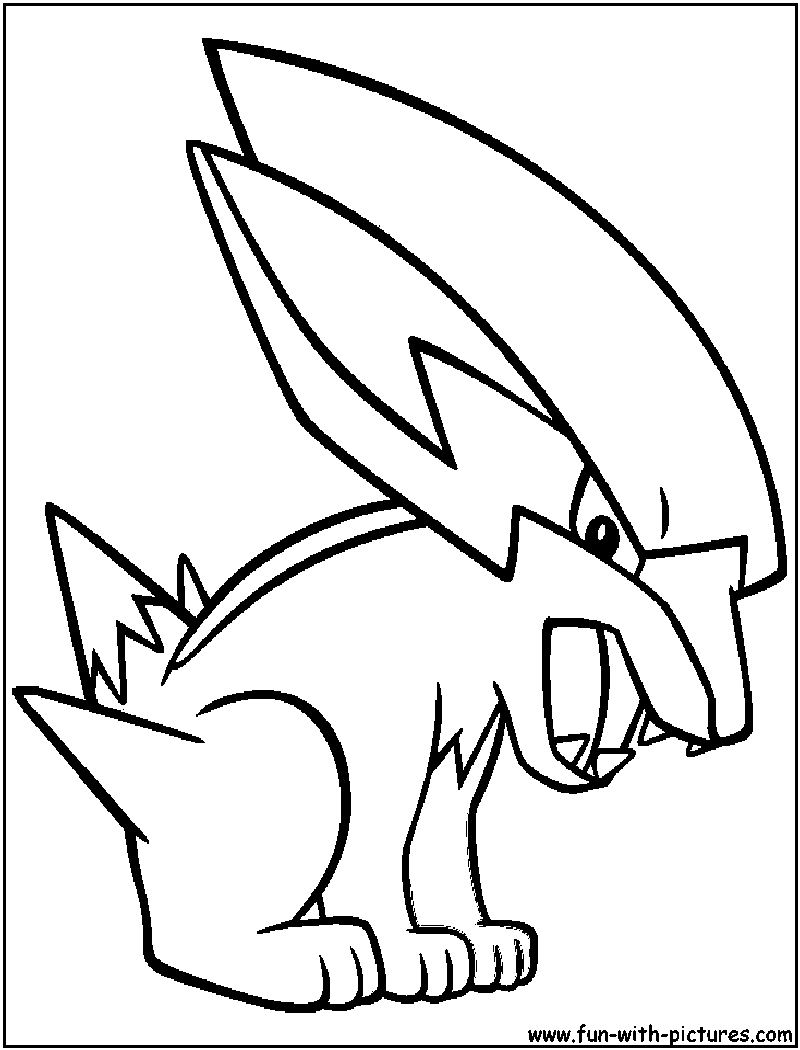 800x1050 Electrike Coloring Page