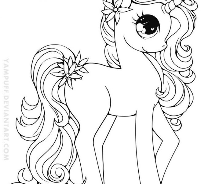 678x600 Coloring Page Unicorn Coloring Pages