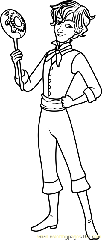 341x800 Mateo Coloring Page