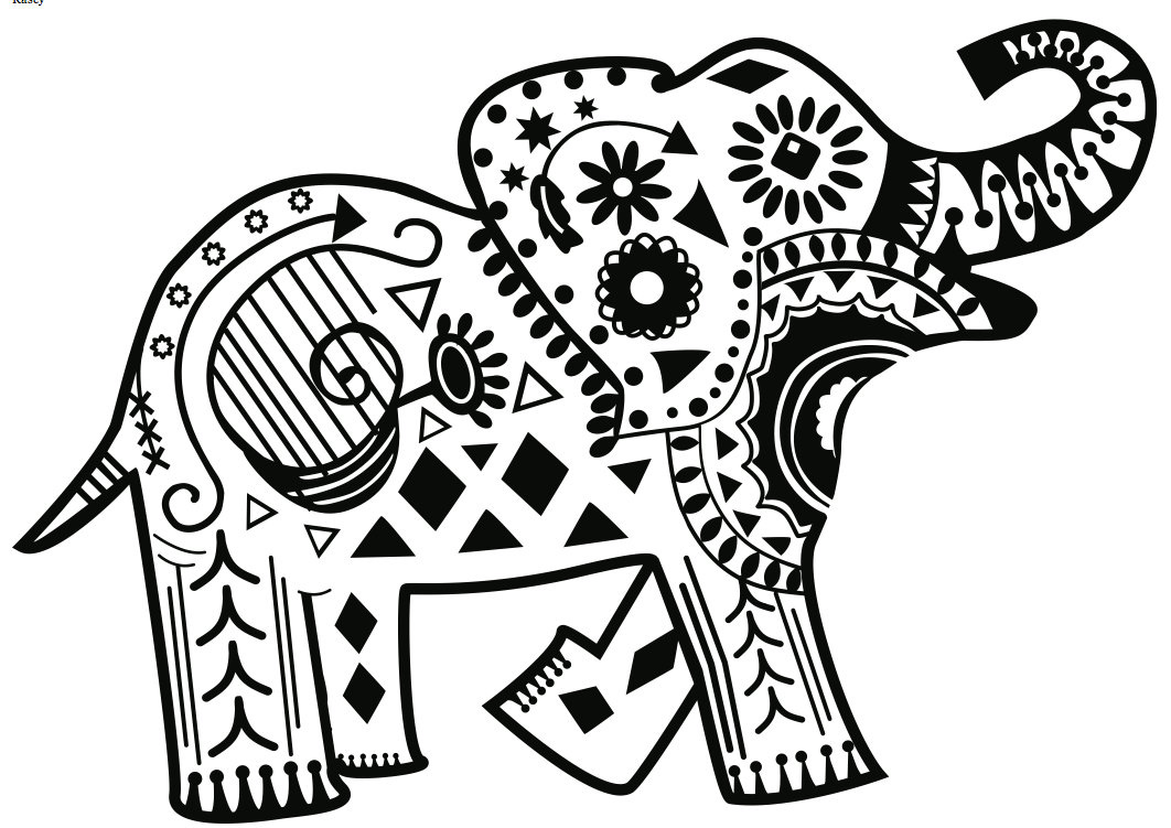 1062x751 Coloring Pages Of Elephants