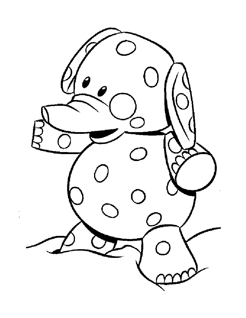 850x1100 Baby Elephant Coloring Pages