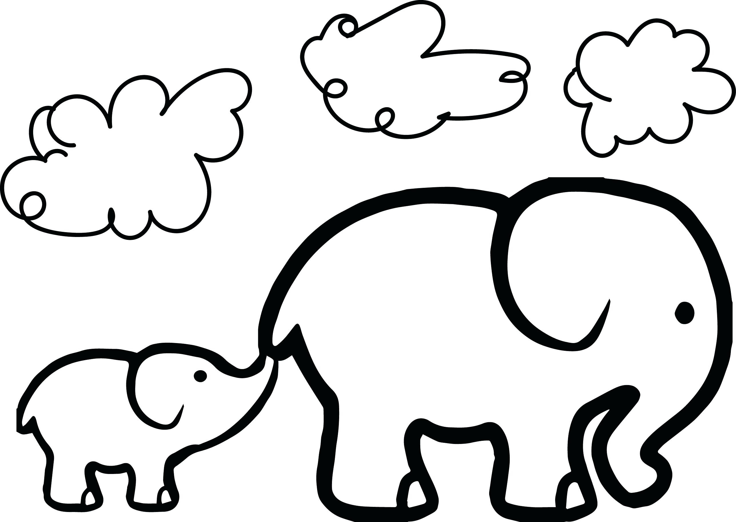 2576x1826 Elephants Coloring Pages Free Cool For Adults Elephant Acpra