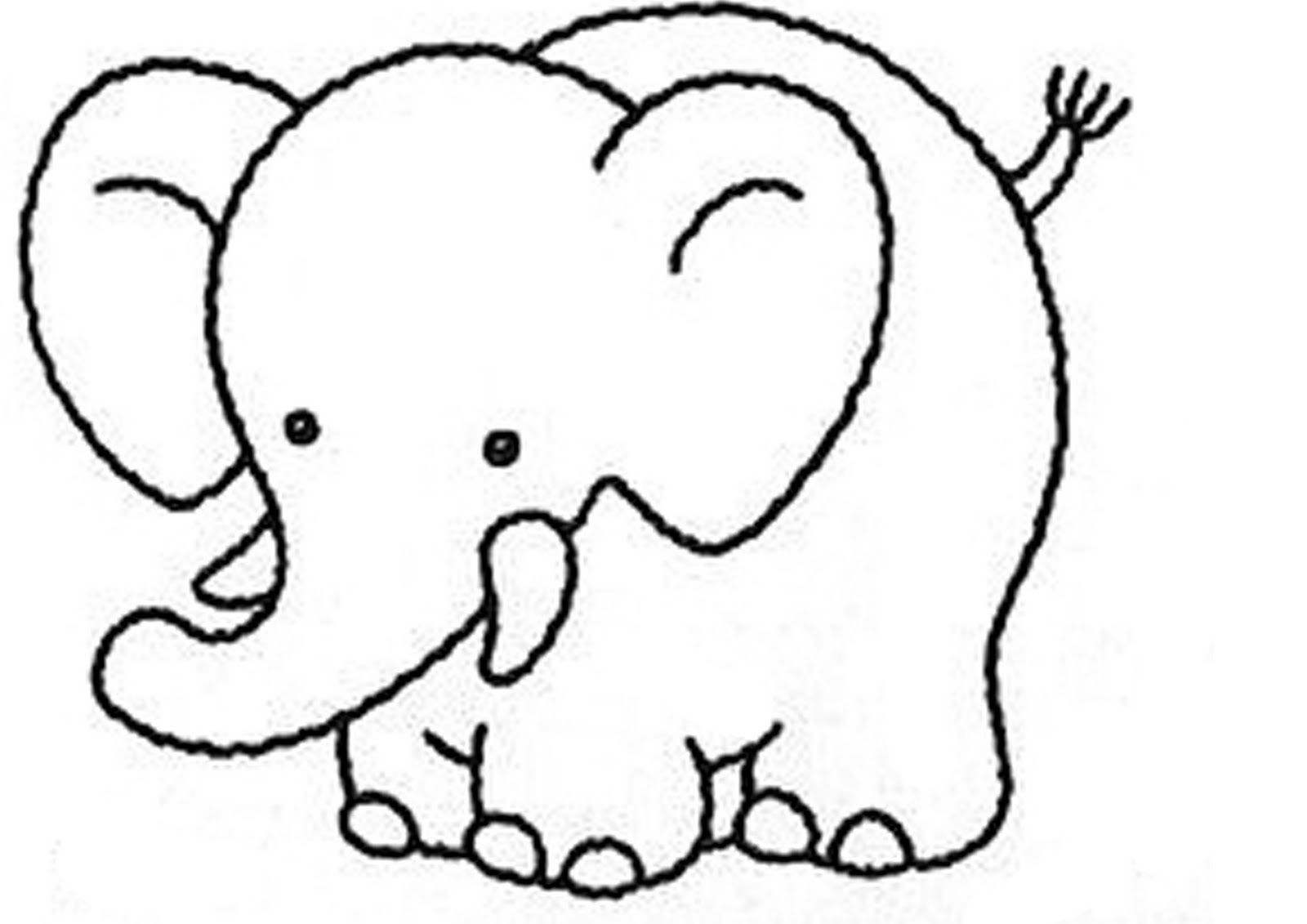 1600x1131 Elephant Coloring Pages For Kids