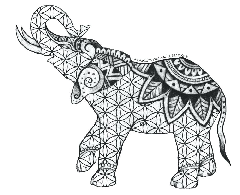 1000x811 Coloring Pages Elephant And Piggie World Day Elephants For Adults