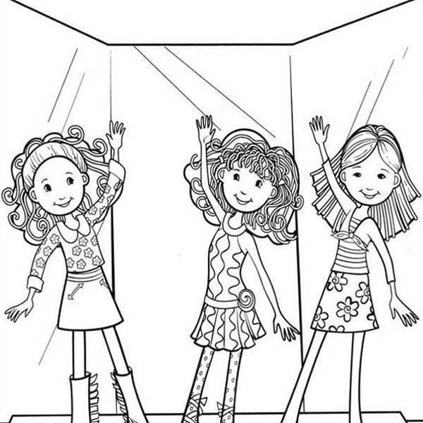 600x600 Groovy Girls Coloring Pages Coloring Page Ideas