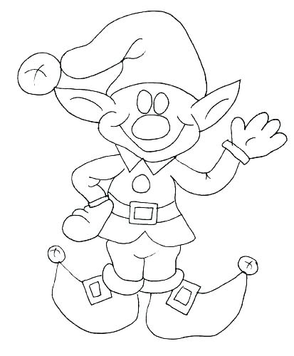 413x500 Christmas Elves Coloring Pages Elves Coloring Pages Elf Coloring