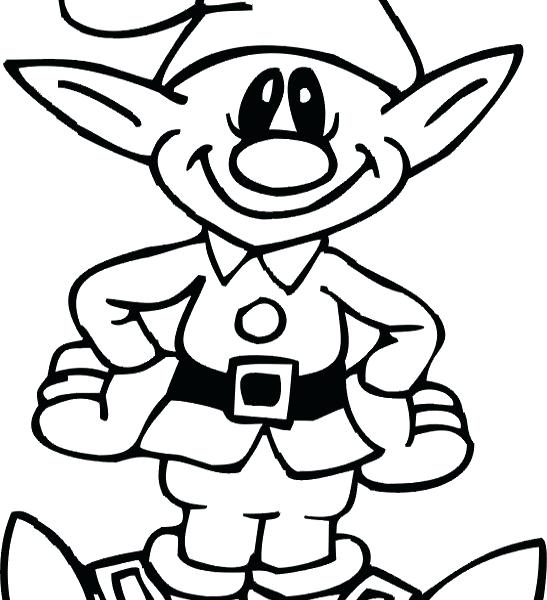 547x600 Elf Coloring Pages Elf Coloring Page Coloring Pages Shelf Elf