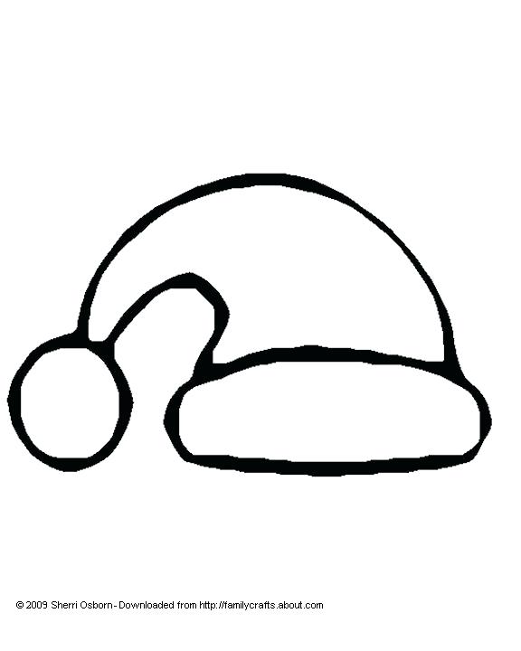 576x720 Elf Hat Coloring Page Ht Elf Hat Colouring Page