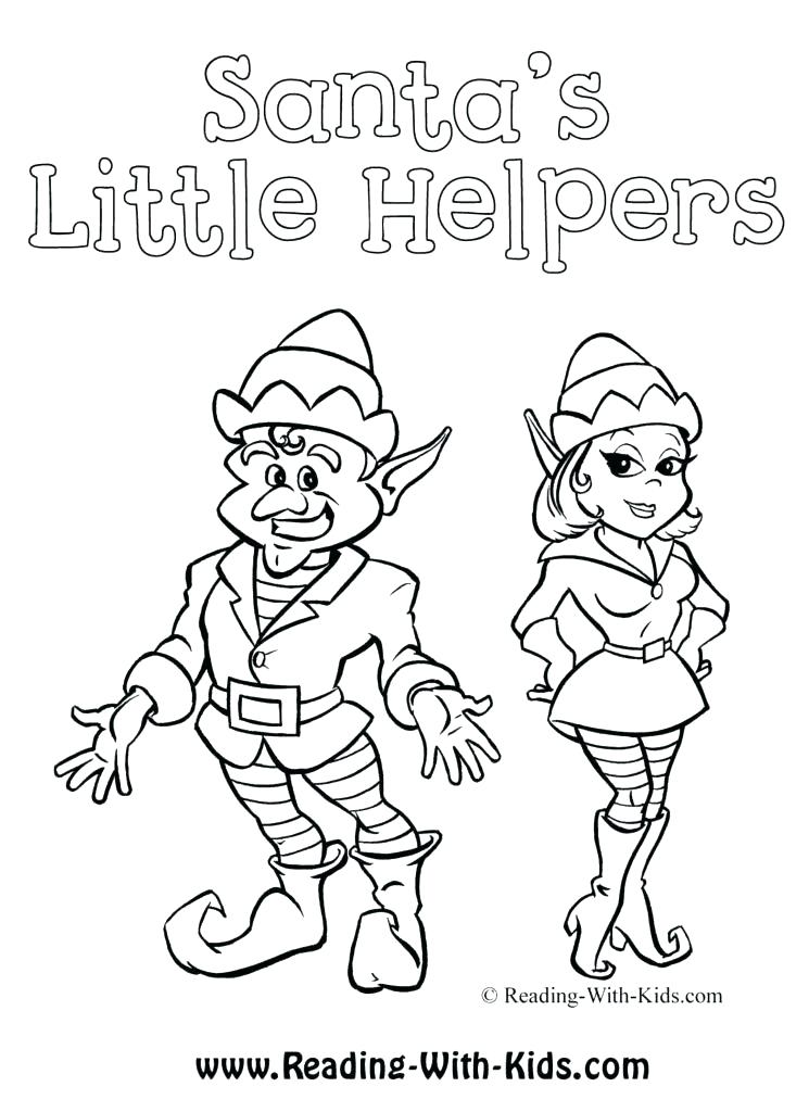 745x1024 Elf On The Shelf Color Pages Elf On The Shelf Coloring Pages Girl