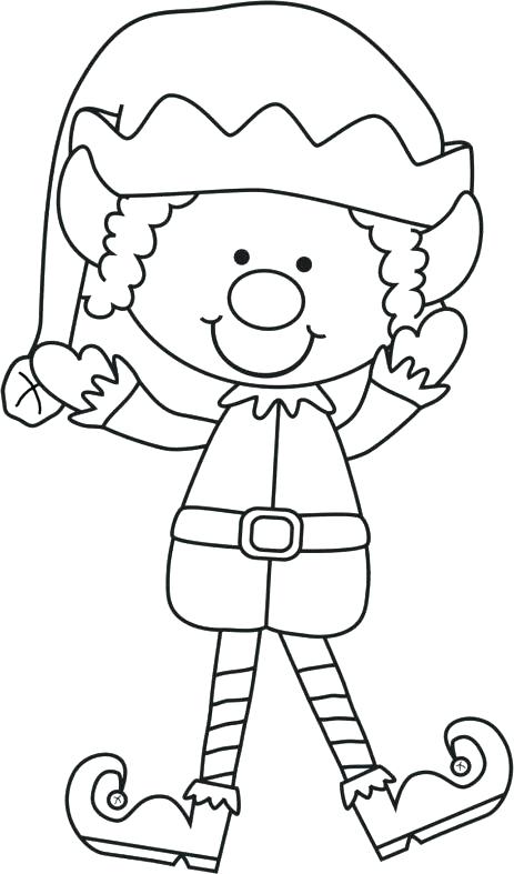 463x787 Elf Sits On Shelf Coloring Page Free Printable Coloring Pages Elf