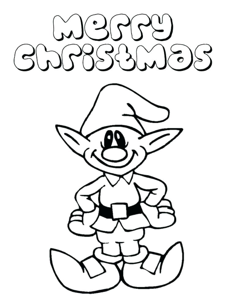 768x993 Free Printable Elf Coloring Pages Elf Coloring Free Printable Elf