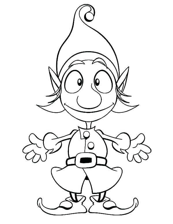 600x775 Elf On The Shelf Color Pages Elf On The Shelf Coloring Sheet Elf
