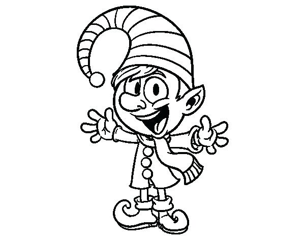 600x470 Elf On The Shelf Coloring Pages For Kids Boy Elf On The Shelf