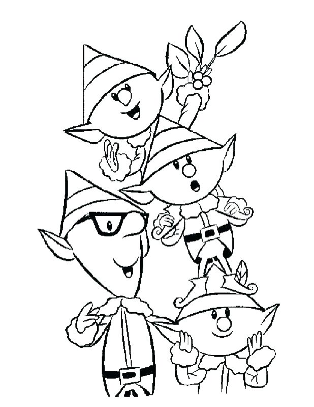618x799 Elf On Shelf Coloring Pages Fluffysavages Club