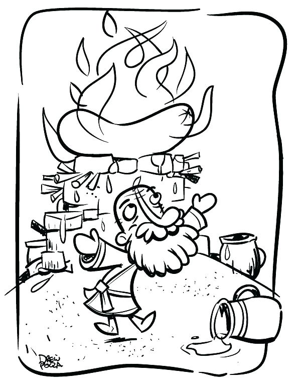 600x772 Elijah Coloring Page Coloring Page Coloring Pages Coloring Pages