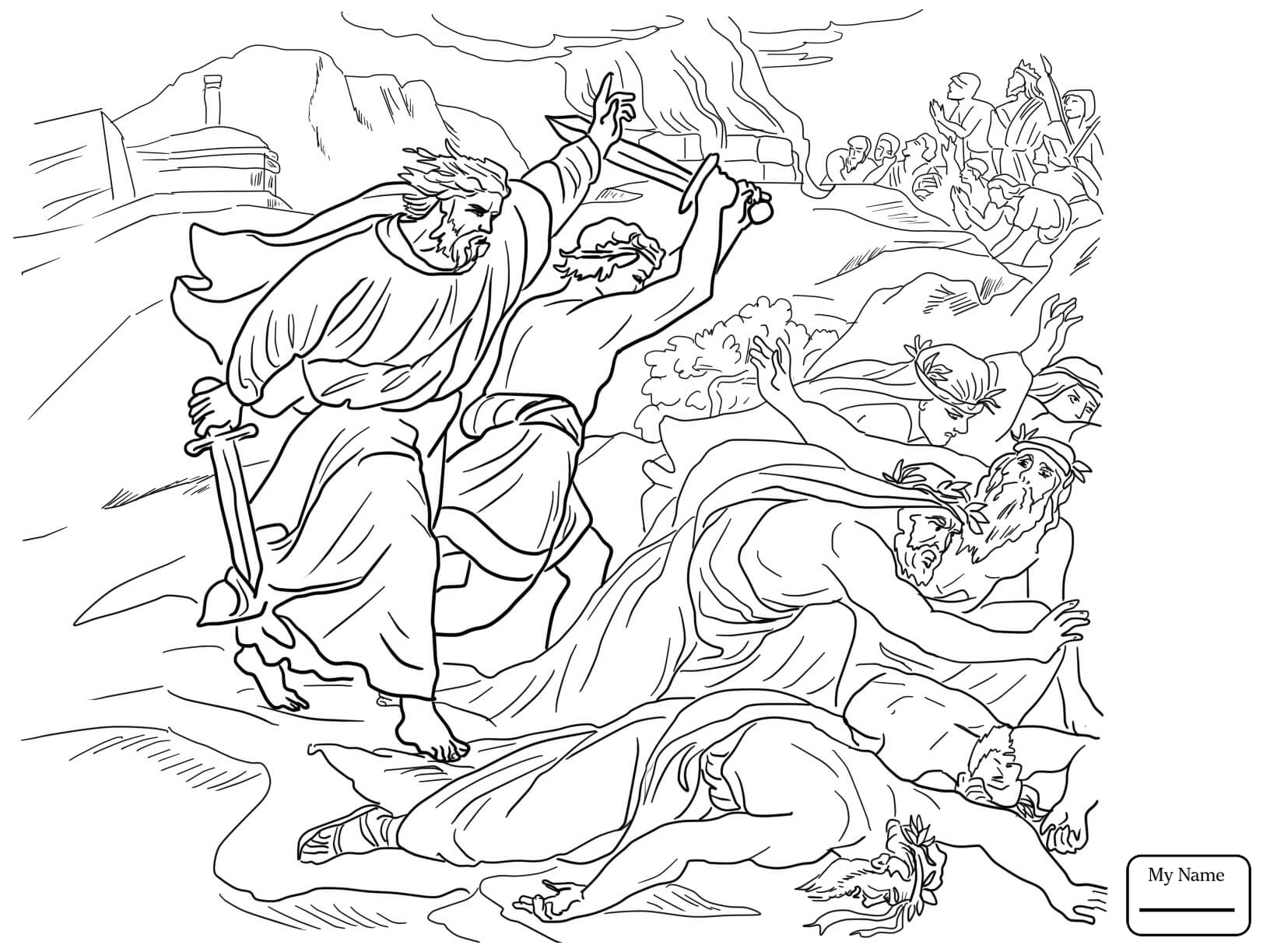 1632x1224 Elijah Coloring Pages For Sunday School Inspiration Christianity