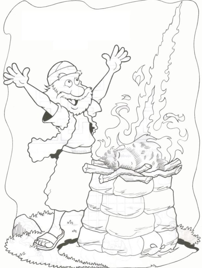 Elisha Coloring Pages