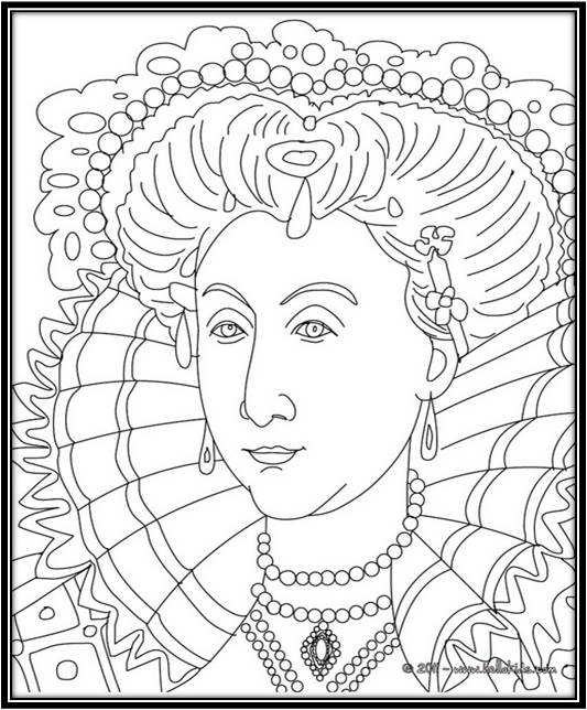 533x644 British Royals Coloring Pages
