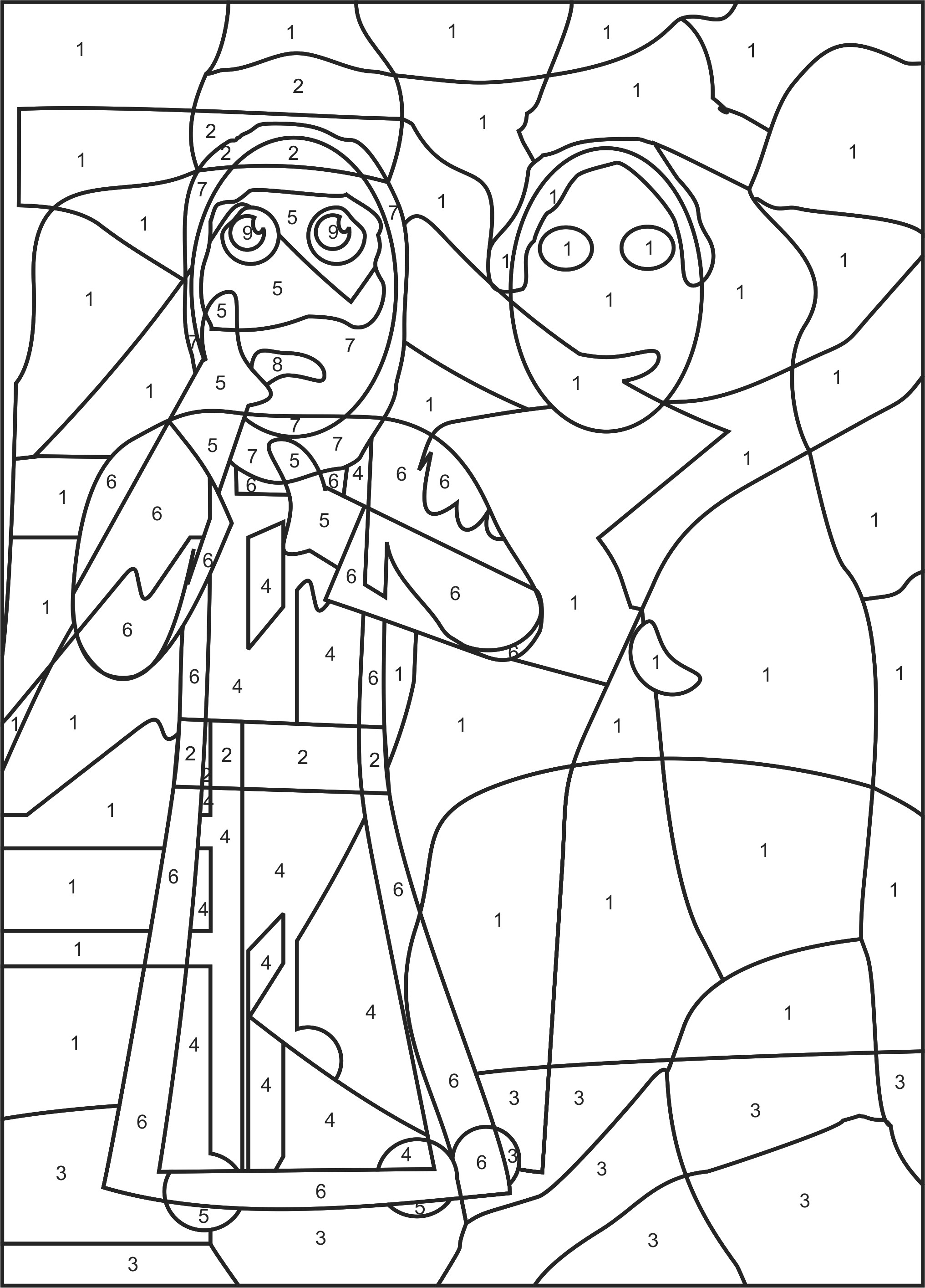 2032x2827 Unique Coloring Pages Zacharias Elizabeth