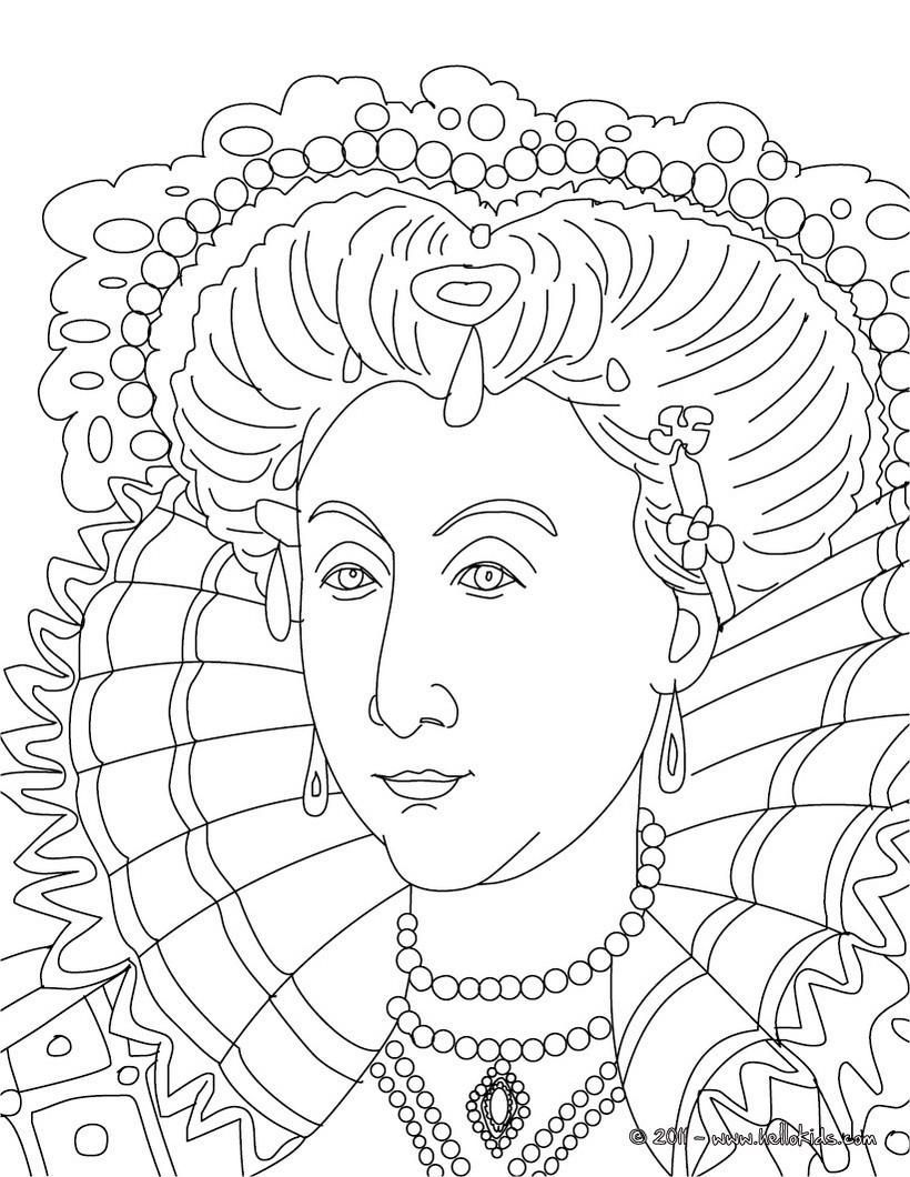 820x1060 Coloring Pages Queen Elizabeth Coloring Page Fun