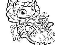 200x150 Shopkins Coloring Pages Ella Tower Cake Collections