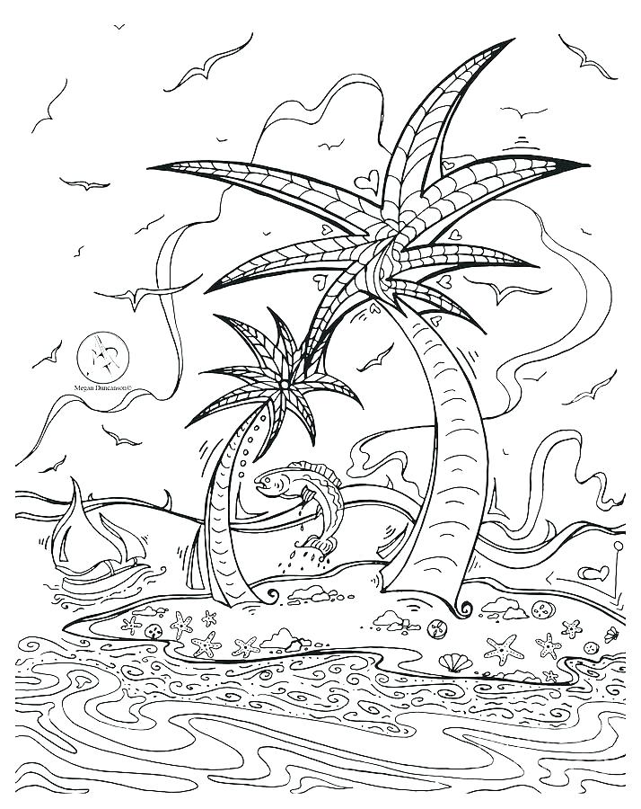 714x900 Island Coloring Page Island Coloring Pages Treasure Coloring Pages