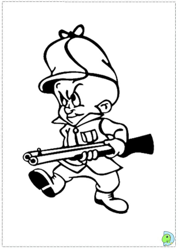 691x960 Elmer Fudd Coloring Page Dinokids Elmer Fudd Coloring Pages