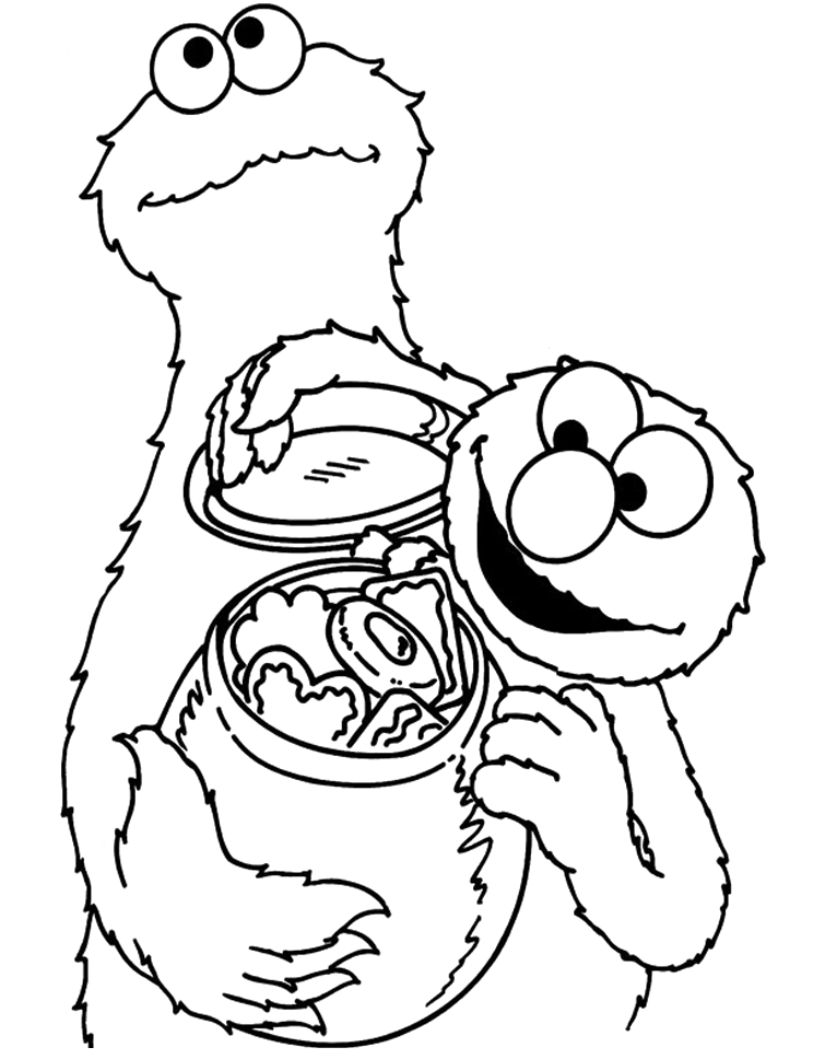 744x968 Cookie Monster Coloring Book Cookie Monster Coloring Pages