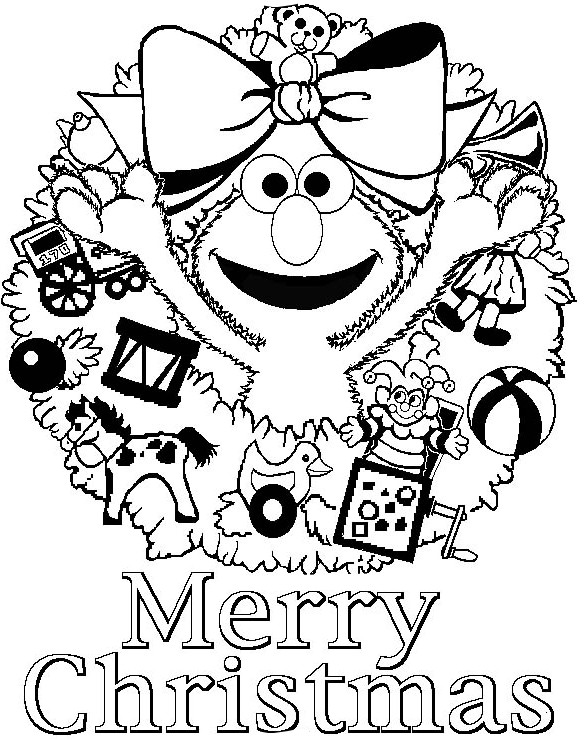 585x740 Free Elmo Christmas Coloring Pages Best Photos Of Music Coloring