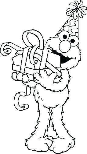285x500 Elmo Christmas Coloring Pages Medium Size Of Coloring Pages