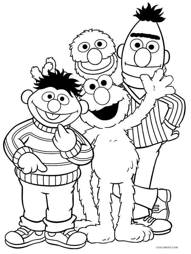 640x850 Printable Elmo Coloring Pages For Kids